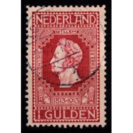 1913 Holland – AFA 93 – Stemplet